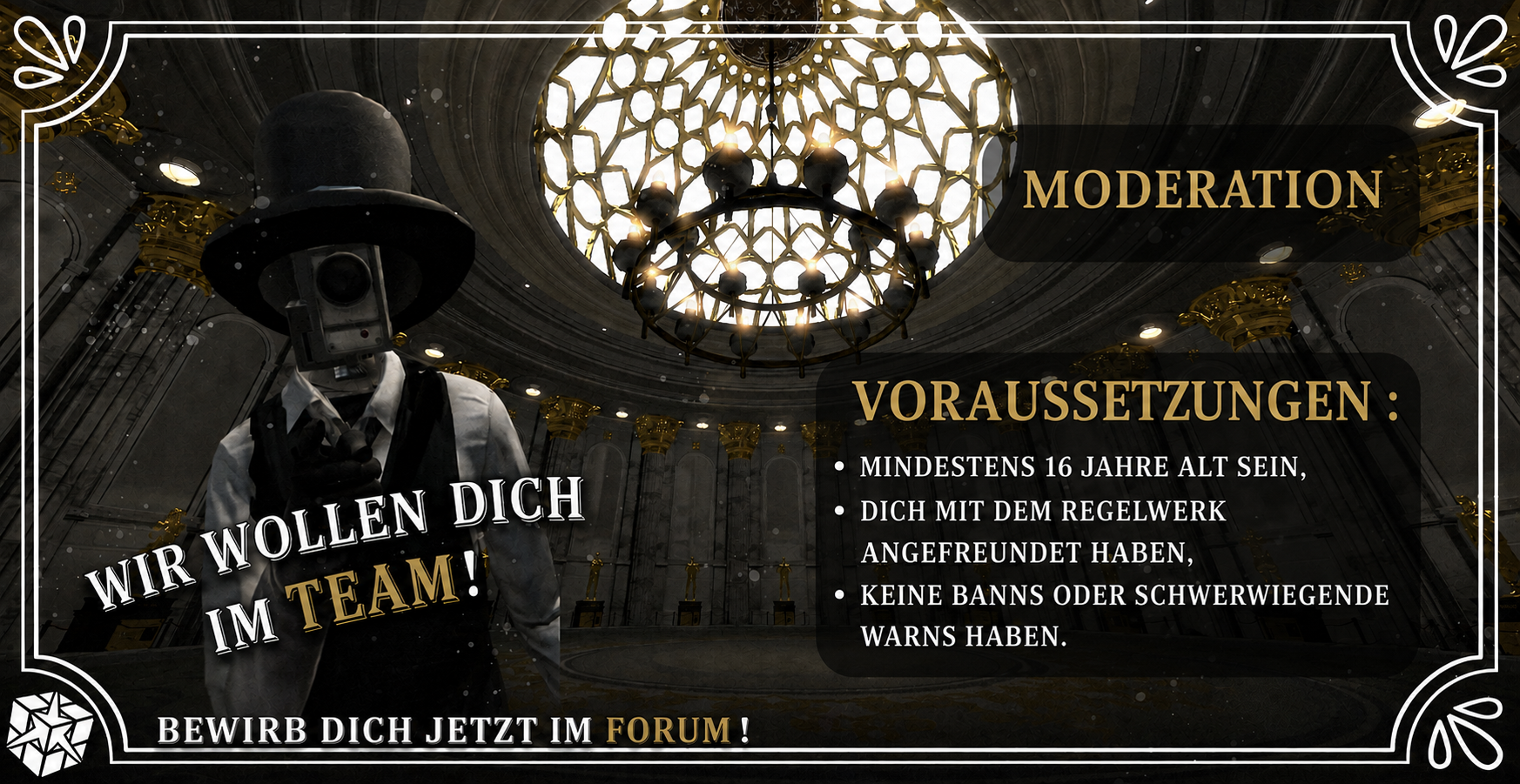 Werde Teil des Solve SCP:RP Teams